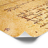 Vitruvian Man By Leonardo Da Vinci Poster (Ecke)