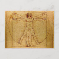Vitruvian Man By Leonardo Da Vinci