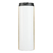 Vitruvian Man by Leonardo da Vinci Thermosbecher (Rückseite)