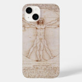 Vitruvian Man Case-Mate iPhone Hülle (Rückseite)