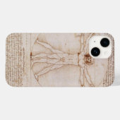 Vitruvian Man Case-Mate iPhone Hülle (Rückseite (Horizontal))