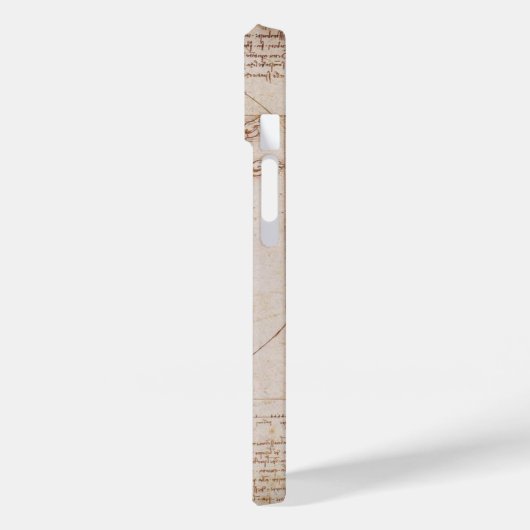 Vitruvian Man Case-Mate iPhone Hülle (Rückseite / Links)