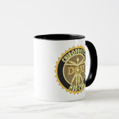 Vitruvian Man DCM Tasse (VorderseiteRechts)