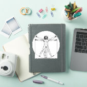 Vitruvian Man: Ebrace Zeitlose Weisheit Aufkleber (iPad Hülle)
