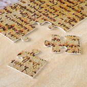 VITRUVIAN MAN Leonardo Da Vinci Antique Parchment Puzzle (Seite)