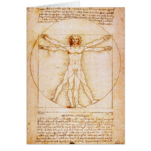 Vitruvian Man - Leonardo Da Vinci - kutomisable.