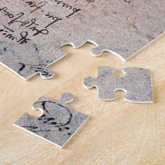 Vitruvian Man, Leonardo da Vinci Puzzle (Seite)