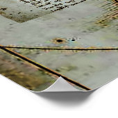 Vitruvian Man Poster (Ecke)