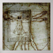 Vitruvian Man Poster (Vorne)