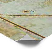 Vitruvian Man Poster (Ecke)