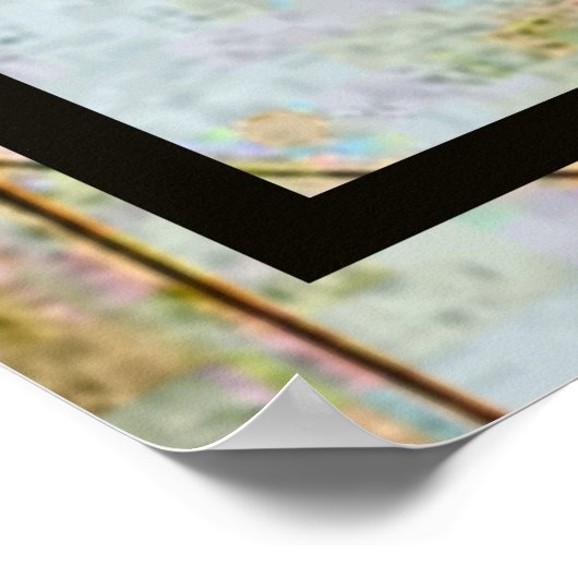 Vitruvian Man Poster (Ecke)