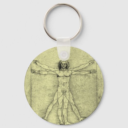 Vitruvian Man Schlüsselanhänger (Vorderseite)