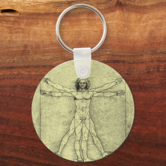Vitruvian Man Schlüsselanhänger (Vorderseite)