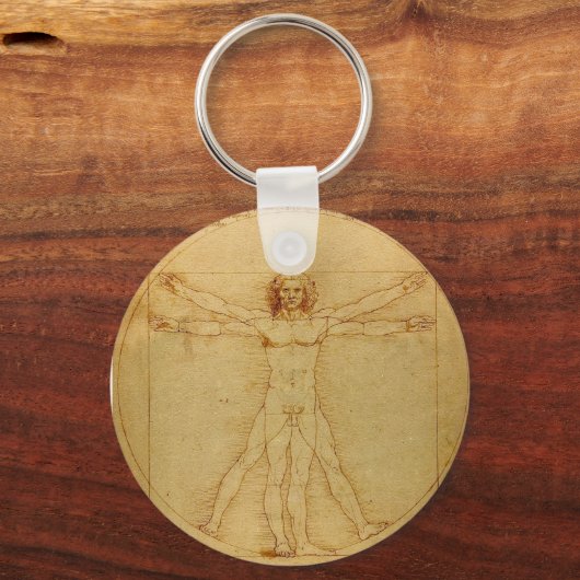 Vitruvian Man Schlüsselanhänger (Vorderseite)
