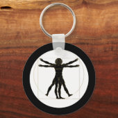 Vitruvian Man Schlüsselanhänger (Vorderseite)