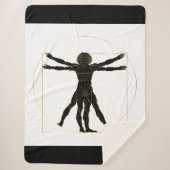 Vitruvian Man Sherpadecke (Vorderseite)