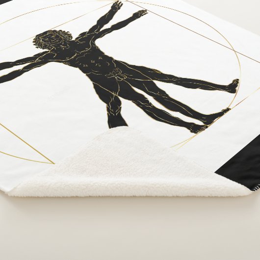 Vitruvian Man Sherpadecke (3/4)