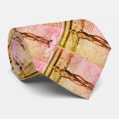 Vitruvian Man (Vitruvius: De architectura) Krawatte (Gerollt)