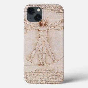 Vitruvian Man von Leonardo da Vinci iPhone 13 Hülle
