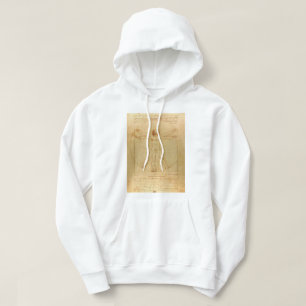 Vitruvian Man von Leonardo Da Vinci Hoodie