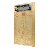 Vitruvian Man von Leonardo Da Vinci Mini Klemmbrett (Gewinkelt2)