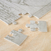 Vitruvian Man von Leonardo da Vinci Puzzle (Seite)