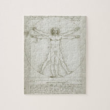Vitruvian Man von Leonardo da Vinci