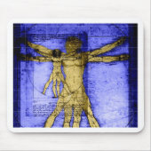 Vitruvian Mann Mousepad (Vorne)