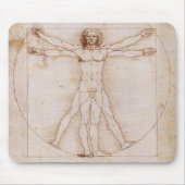 Vitruvian Mann Mousepad (Vorne)