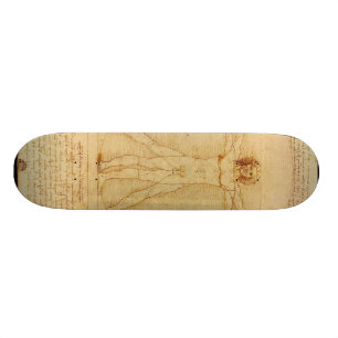 Vitruvian Mann Skateboard