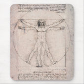 Vitruvian ManVitruvian Man, Leonardo da Vinci Mousepad (Vorne)