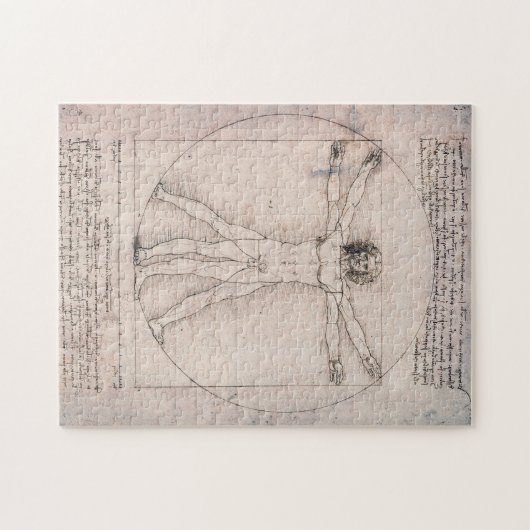 Vitruvian ManVitruvian Man, Leonardo da Vinci Puzzle (Horizontal)