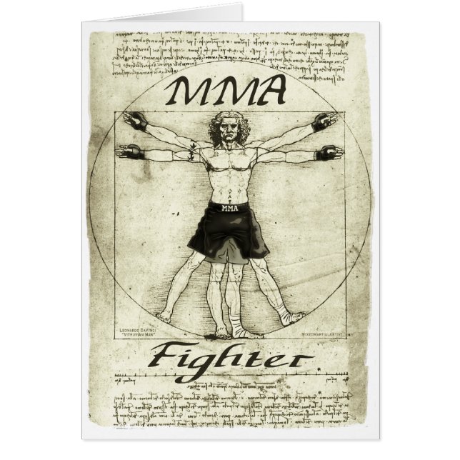 Vitruvian MIXED MARTIAL ARTS Mann (Vorne)