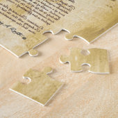 Vitruvian Panzerkrebs-Puzzlespiel Puzzle (Seite)