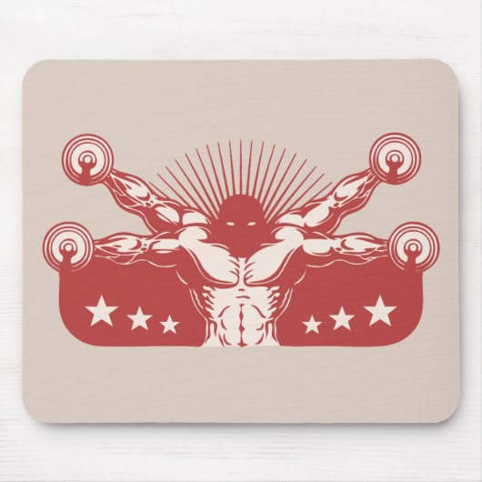 Vitruvian Ripse Mousepad (Vorne)