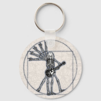Vitruvian Skeleton Schlüsselanhänger