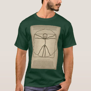 Vitruvian Stickman das T-Shirt Kindes