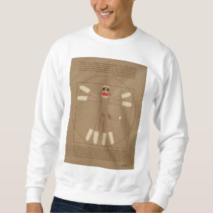 Vitruvianer Sockel Sweatshirt