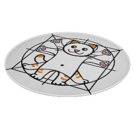 Vitruvianische Katze Schneidebrett