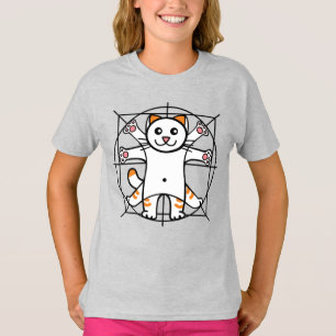 Vitruvianische Katze T-Shirt