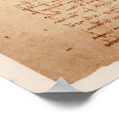 Vitruviano Man Poster (Ecke)