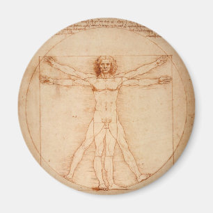 Vitruviano Mann Magnet