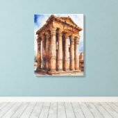 Vittala Temple of Musical Pillars I Leinwanddruck (Insitu (Holzboden))