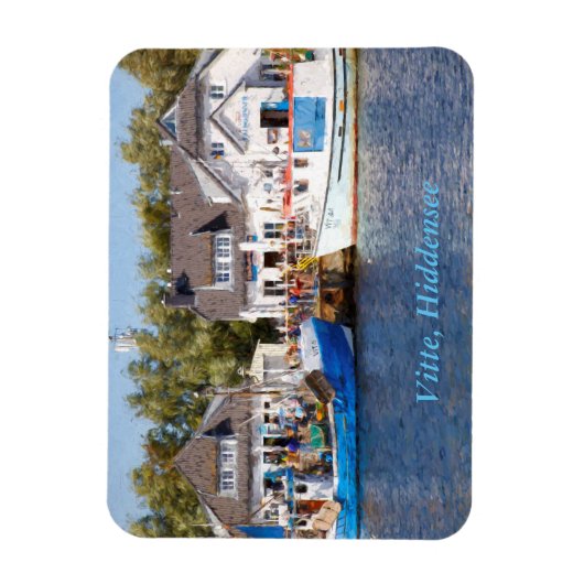 Vitte, Hiddensee Magnet (Vertikal)