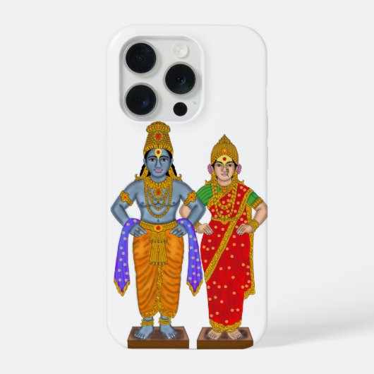 Vitthal Rukhmini Handyhülle iPhone Hülle (Rückseite)