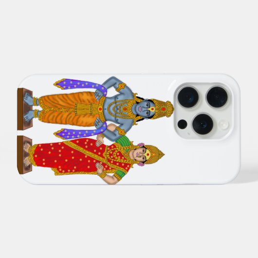 Vitthal Rukhmini Phone Case iPhone Hülle (Rückseite (Horizontal))