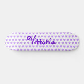 Vittoria im Lila Skateboard (Horizontal)