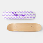 Vittoria im Lila Skateboard (Horizontal)