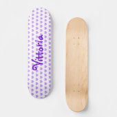 Vittoria im Lila Skateboard (Vorderseite)