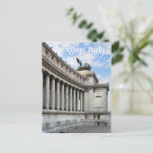 Vittorio Emanuele Denkmal in Rom Italien Postkarte (Stehend Vorderseite)